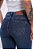Calça Jeans Reta Com Recortes Feminina Revanche - Imagem 5