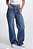 Calça Wide Leg Jeans Cós Transpassado Revanche - Imagem 1