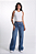Calça Wide Leg Jeans Cós Transpassado Revanche - Imagem 2