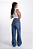 Calça Wide Leg Jeans Cós Transpassado Revanche - Imagem 3