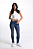 Calça Jeans Skinny Com Elástico No Cós Revanche - Imagem 2
