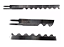 Kit Com 12 Facas Ondulada De 8 Polegadas Straight Knives - Imagem 2