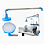 Luminária Led Jack Chuveirão 220v Para Porta Fio Máquina Reta Overlock Galoneira - Imagem 5
