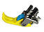 Calcador Teflon Com Rodízio Para Máquina Reta Jack F4 F5 A2b - Imagem 5