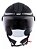 Capacete Norisk Orion City Moto Aberto Preto E Cinza - Imagem 5