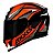 CAPACETE AXXIS EAGLE POWER GLOSS BLACK/ORANGE/GREY - Imagem 1