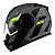 Capacete Ls2 Scope Ff902 Max Preto Amarelo Escamoteável - Imagem 2