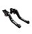 Manete Curto Regulavel XJ6 Evolution Preto - Imagem 1