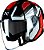 Capacete Norisk Downtown Provenza Preto/Vermelho - Imagem 2