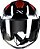 Capacete Norisk Downtown Provenza Preto/Vermelho - Imagem 5