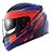 Capacete Ls2 Ff320 Stream Ixel Azul Laranja - Imagem 2