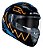 Capacete Ls2 Ff320 Stream Neon Blua Fluo Org - Imagem 3