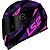 Capacete Ls2 Ff358 Tank Preto Rosa - Imagem 1
