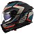 Capacete Ls2 Stream II FF808 Road Preto Fosco Azul - Imagem 1