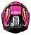 Capacete Ls2 Rapid Ff353 Badass Rosa - Imagem 5
