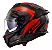 Capacete Ls2 Stream 2 II FF808 Fury Preto e Vermelho - Imagem 1