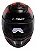Capacete Ls2 Stream 2 II FF808 Fury Preto e Vermelho - Imagem 4