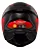 Capacete Ls2 Stream 2 II FF808 Fury Preto e Vermelho - Imagem 5