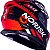 Capacete Norisk FF302 Soul Tokyo Vermelho (Viseira Solar) - Imagem 5
