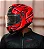 Capacete Ls2 Stream 2 Ff808 Maze Laranja Black - Imagem 6