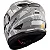 Capacete Texx Wing Airforce Preto Cinza - Imagem 3