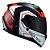 Race Tech Capacete Sector Exilio Matte white Orange - Imagem 2