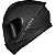 Capacete Race Tech Hit Preto Fosco - Imagem 1