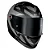Capacete Ls2 Ff358 Starwar Preto Prata Fosco - Imagem 2