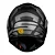 Capacete Ls2 Ff358 Starwar Preto Prata Fosco - Imagem 5