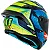 Capacete MT Targo S Diogo Moreira 2023 C7 - Azul/Verde Fosco - Imagem 2