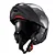 Capacete Texx Escam Kratos Sólido Preto Fosco - Imagem 7