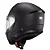 Capacete Texx Escam Kratos Sólido Preto Fosco - Imagem 4