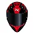 Capacete Norisk Flow Robot Preto Vermelho - Imagem 4