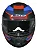 Capacete LS2 Stream II FF808 Road Fosco Titânio Vermelho - Imagem 3