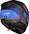 Capacete LS2 Stream II FF808 Road Fosco Titânio Vermelho - Imagem 6