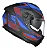Capacete LS2 Stream II FF808 Road Fosco Titânio Vermelho - Imagem 2