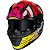 Capacete Norisk FF302 Loko Vermelho - Imagem 3