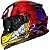 Capacete Norisk FF302 Loko Vermelho - Imagem 1