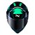Capacete Norisk Flow Pulse Verde Azul - Imagem 7