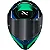 Capacete Norisk Flow Pulse Verde Azul - Imagem 3