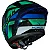 Capacete Norisk Flow Pulse Verde Azul - Imagem 5