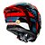 Capacete Norisk Flow Pulse Azul Vermelho - Imagem 7
