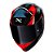 Capacete Norisk Flow Pulse Azul Vermelho - Imagem 9