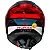 Capacete Norisk Flow Pulse Azul Vermelho - Imagem 3