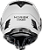 Capacete Norisk Avenger Branco Escamoteável - Imagem 7