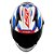 Capacete Ls2 FF358 Draze Branco Azul Vermelho - Imagem 5
