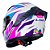 Capacete Ls2 FF358 Pro Airline White Pink - Imagem 5