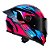 Capacete Ls2 FF358 Pro Airline Blue Purple - Imagem 2