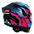 Capacete Ls2 FF358 Pro Airline Blue Purple - Imagem 6