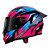 Capacete Ls2 FF358 Pro Airline Blue Purple - Imagem 1